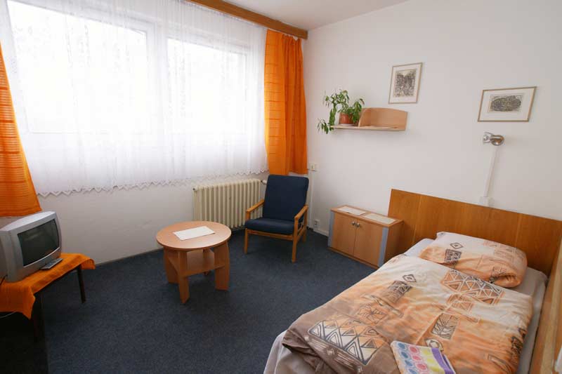 Jednolůžkový pokoj