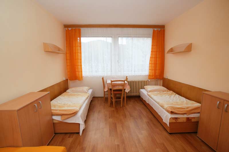 Čtyřlůžkový pokoj