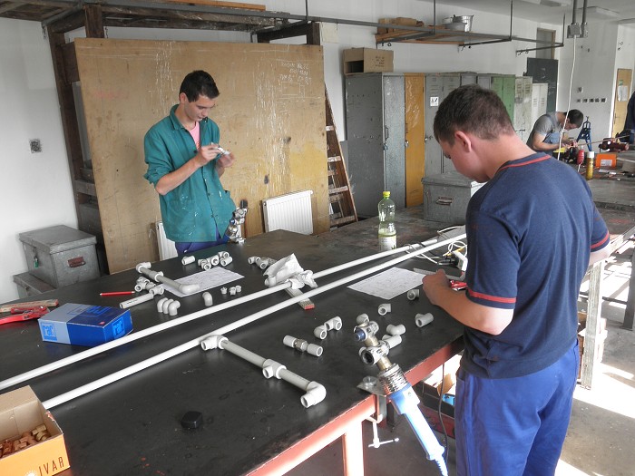 polyfúzní svařování plastů 